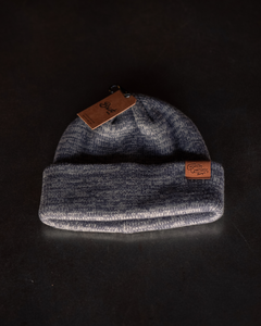 Beanie with Suede Patch