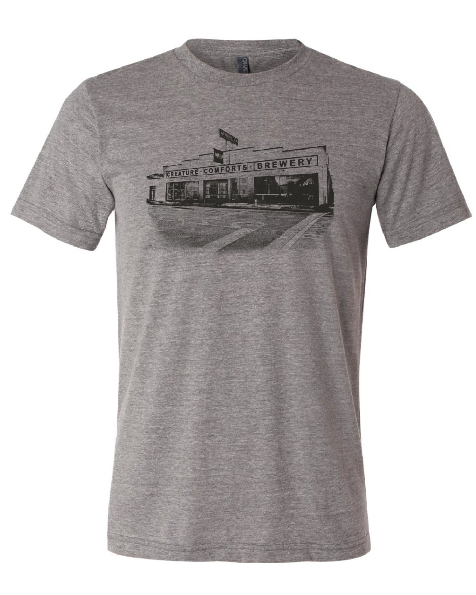 Grey Building Triblend Tee