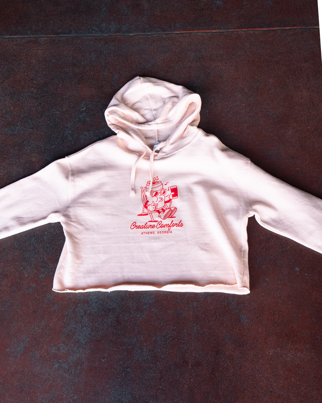 Can Man Crop Hoodie