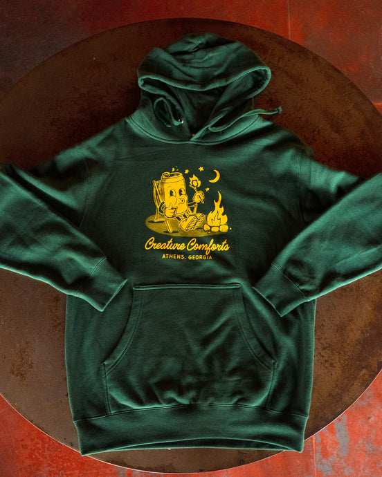 Green Can Man Hoodie