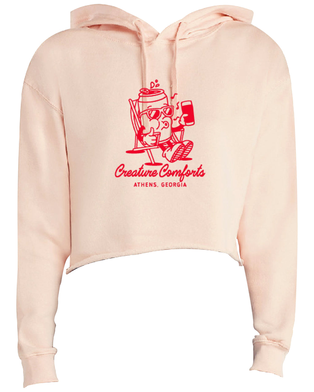 Can Man Crop Hoodie