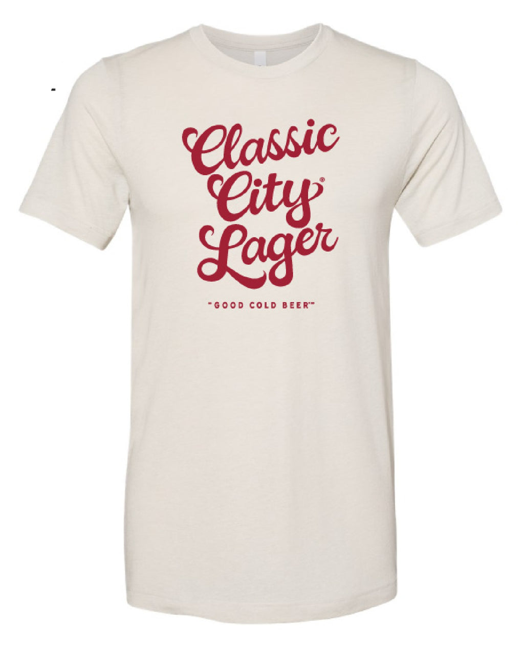 Classic City Lager Cement Tee