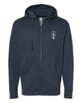 Navy CCBC Logo Zip Up Hoodie