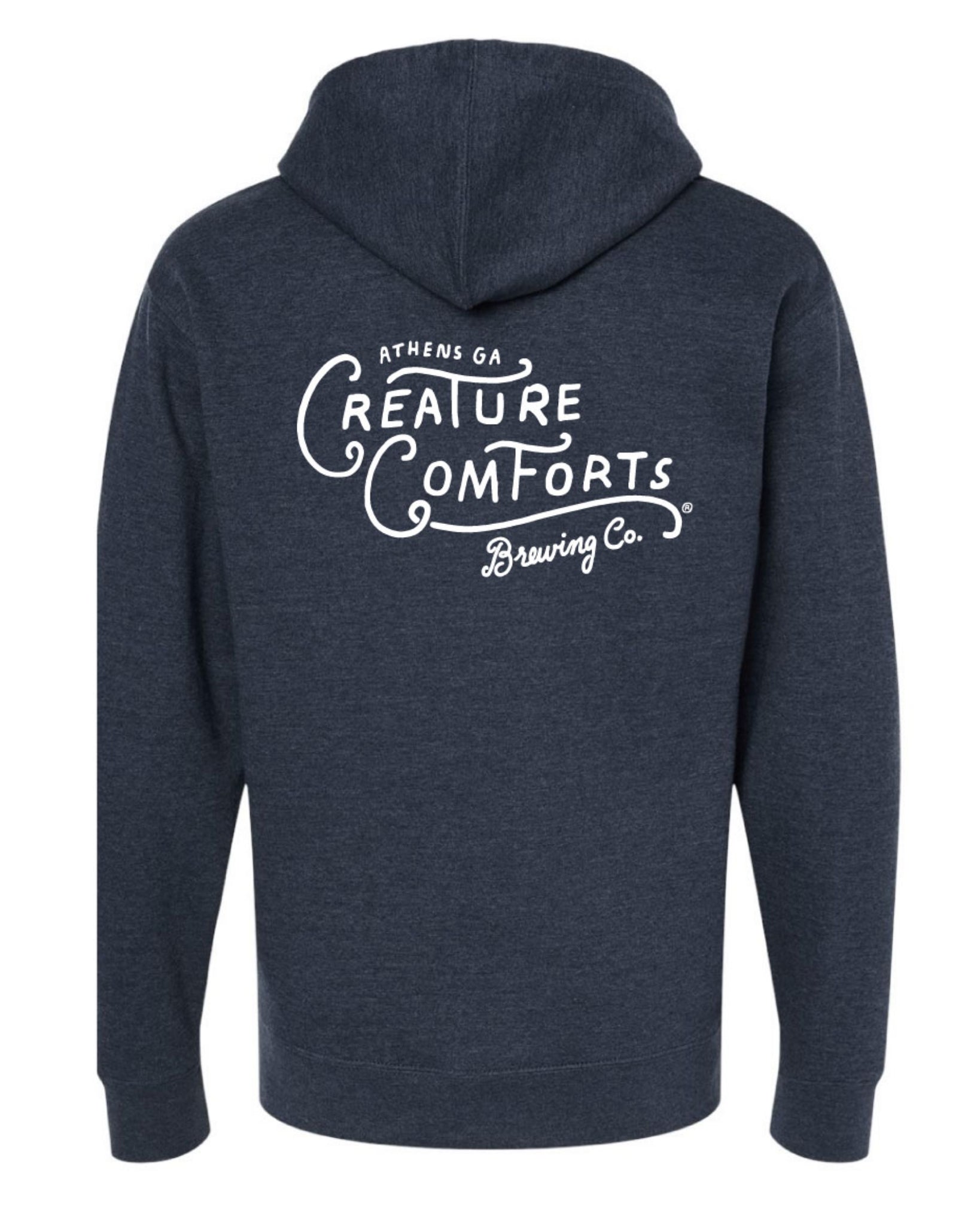 Navy CCBC Logo Zip Up Hoodie
