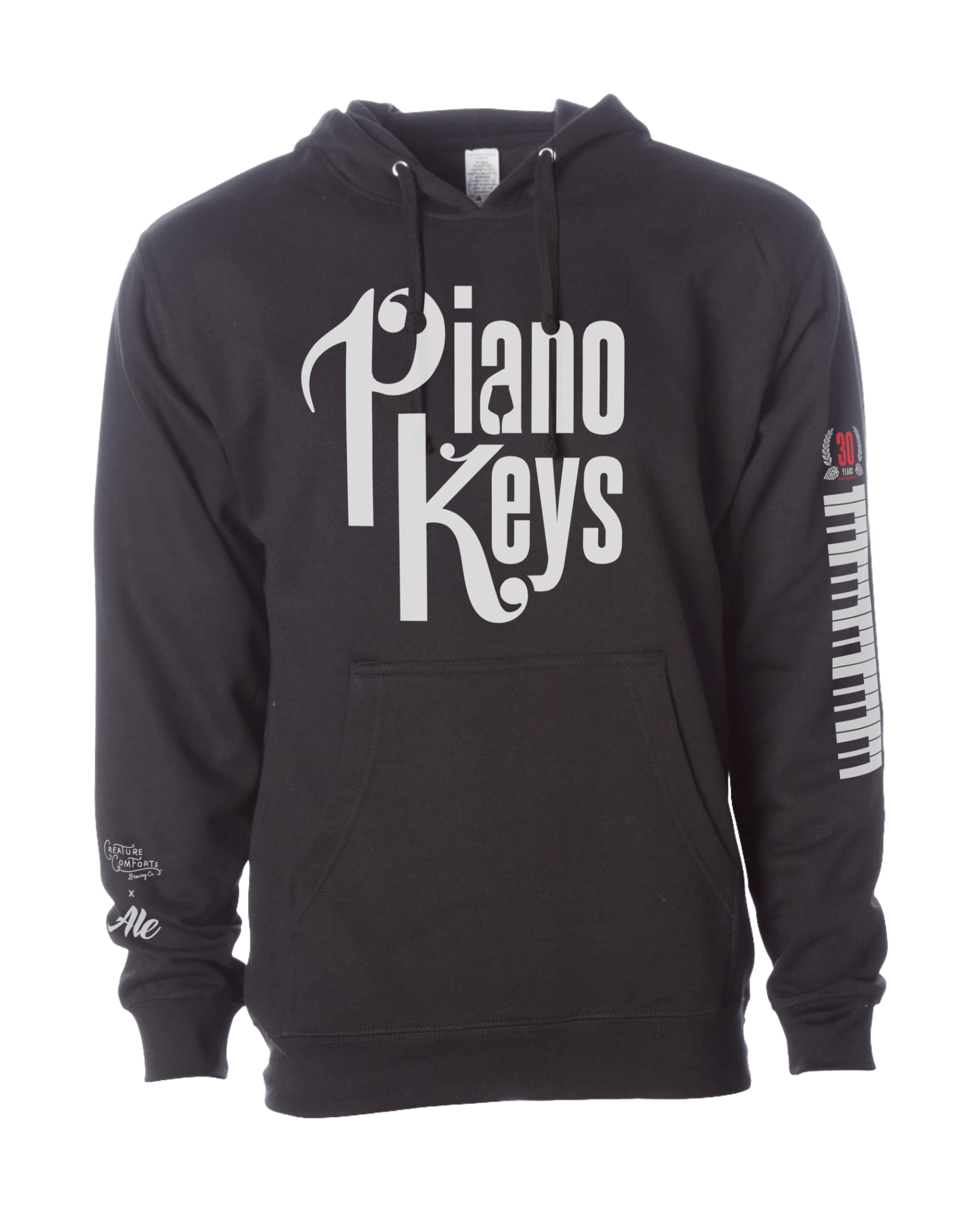 Piano Keys Lightweight Hoodie