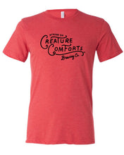 Black-on-Red Logo Triblend Tee
