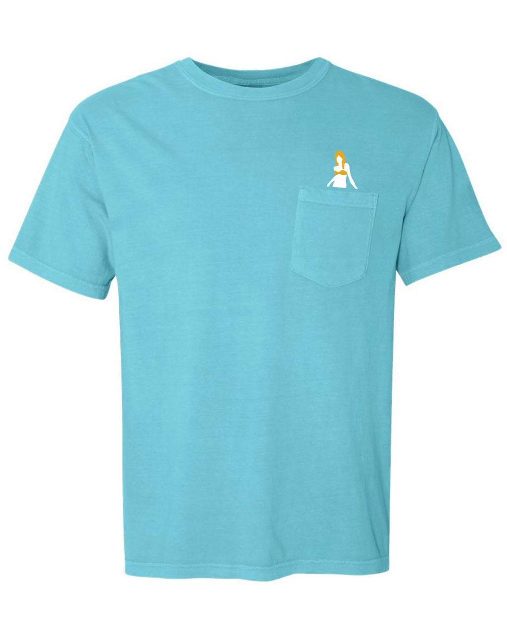 Tropicalia Girl Pocket Tee