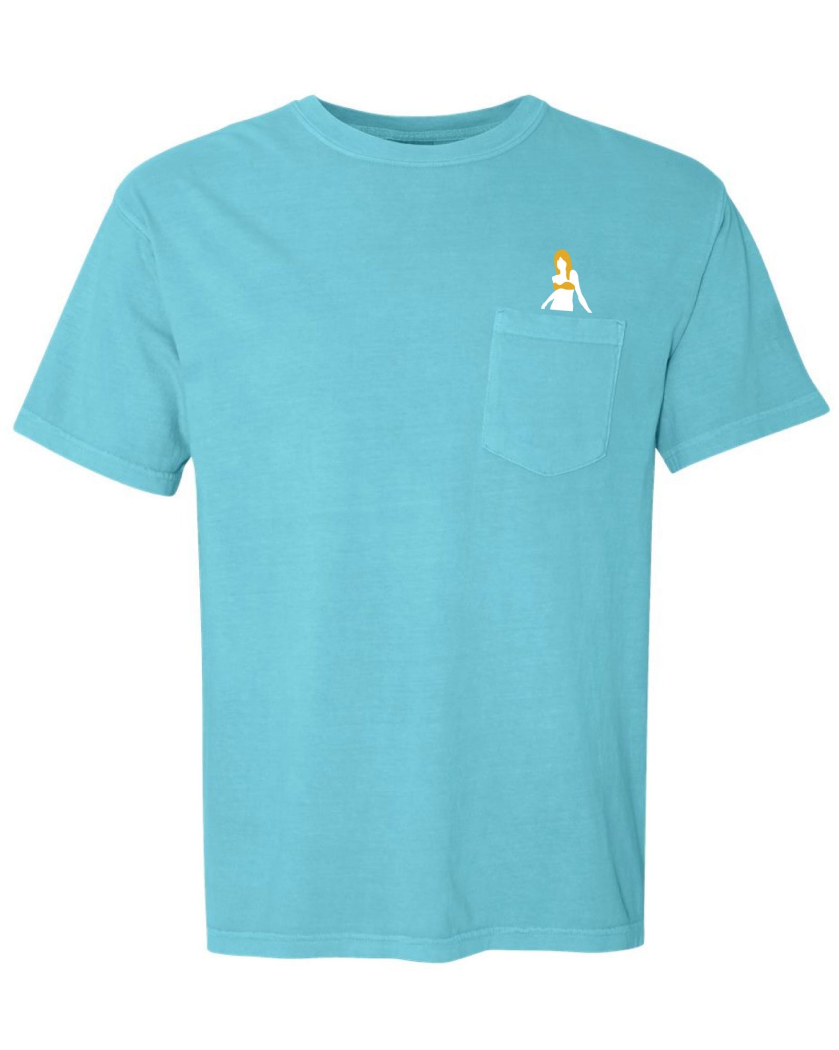 Tropicalia Girl Pocket Tee