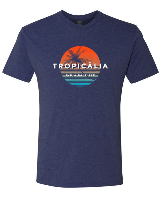 Tropicália Navy Triblend Tee