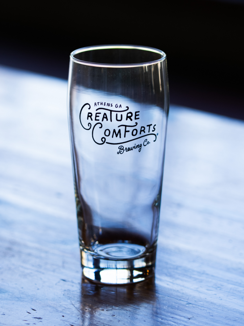 Signature Logo Willi Becher Glass